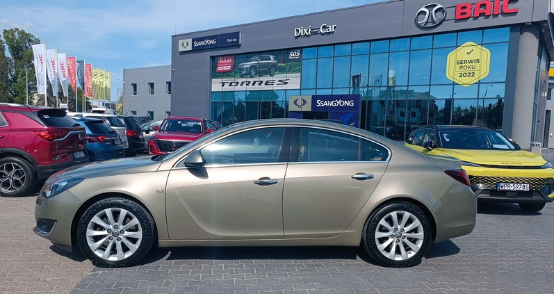 Opel Insignia cena 54900 przebieg: 126000, rok produkcji 2014 z Bieruń małe 211